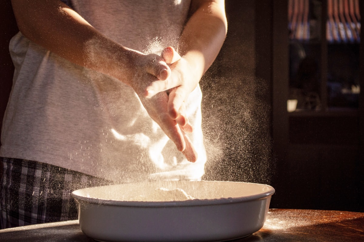 Gluten free bread baking